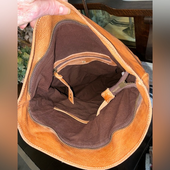 Bed Stu Leather Howie Flapover Leather Backpack Tan Rustic Retail $365 - Picture 10 of 11